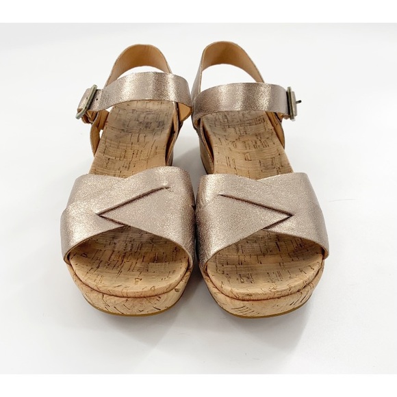 Kork-Ease Myrna Sandals in Soft Gold Size 8 - Picture 4 of 4